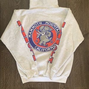Mammoth mountain ski hoodie